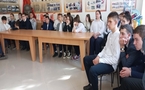 9 февраля 2024 года учащиеся 9-х классов МБОУ СОШ№29 побывали в музее станицы Петровской на уроке духовности 